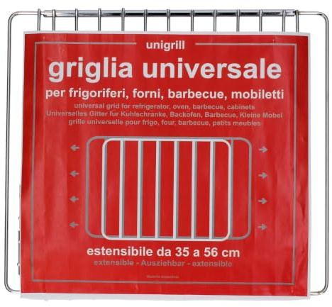 Rost Grillrost Backofenrost Grillgitter ausziehbar 350-560x330mm Universal Electrolux AEG 9029792224 passend auch Balay Constructa Pitsos Profilo Zanussi Neff