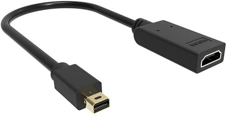 VISION TC-MDPHDMI/BL Adaptador DE Cable DE VDEO Mini DISPLAYPORT HDMI Tipo A (ESTNDAR) Negro