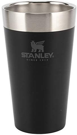 Stanley Stacking Vacuum Pint 10-02282-058 / 10-02282-053 Adventure Stacking Beer Pint 16 OZ / .47L Stainless Steel Cold and Heat Retention [Parallel Import]