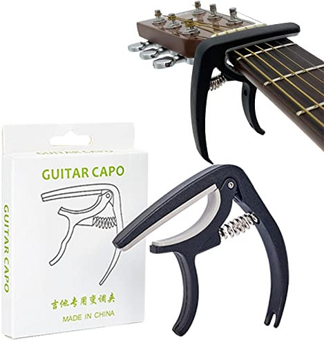 Kapodaster für Gitarre,Gitarre Kapo,Gitarre Kapodaster Capo,Capodaster Kapo Klemme,für E-Gitarre Akustik Gitarre Klassische Gitarre Westerngitarre Konzertgitarre
