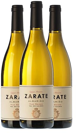 Zárate Albariño Rías Baixas 75 cl Vino blanco (Caja de 3 Botellas de 75 cl)