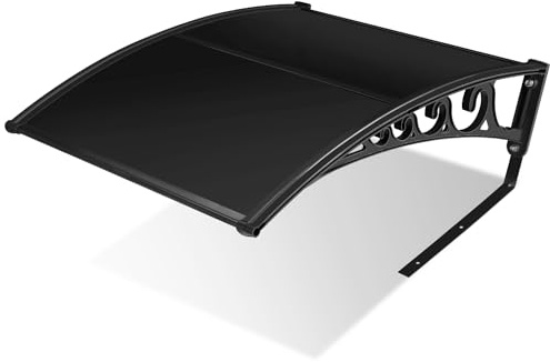 Izrielar Robot cortacésped Garaje Techo Carport Cubierta para cortacésped Automower | 106 x 87 x 50 cm丨policarbonato Regenera丨Protección contra la lluvia, granizo y rayos UV, incluye material de