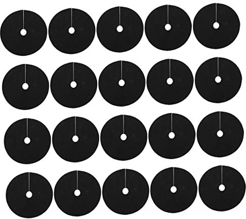 Toddmomy 40piezas Tela Control De Malezas De Anillos Redondos Antihierba De Tela No Tejida para Control De Anillos De Árboles para Jardinería y Protección De Árboles