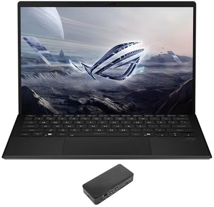 ASUS ROG Flow Creator 2-in-1 Laptop 13.4 Touchscreen LCD WQXGA Display (AMD AMD Ryzen AI MAX 395, 32GB LPDDR5X, 2TB M.2 PCIe SSD, RGB KB, WiFi 7, Webcam, Bluetooth 5.4, Win 11 Pro) w/USB-C Dock