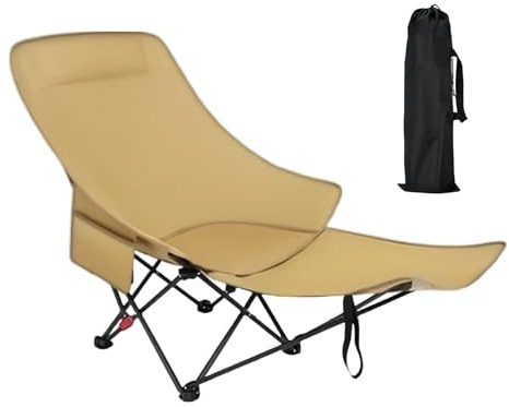 Hopfällbara Campingstolar för Vuxna Bärbar Sittplats för Fiske