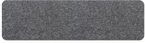 OXOLAMRIN Anti-Rutsch-Treppenauflagen, Treppenteppich-Stufenmatten Grau 75x20cm 8er-Pack(Dark Grey)