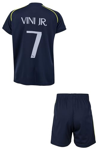 Real Madrid Costume da calcio Real Vinicius Junior, collezione ufficiale 12 anni