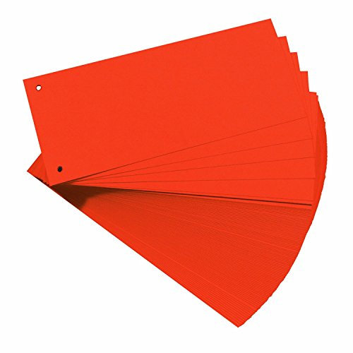 Brunnen Trennstreifen 10,5x24cm (3, rot)