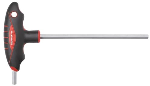 GEDORE red 2K-T-handtag-vinkelskruvmejsel inne-6-kant nyckelbredd 6 mm