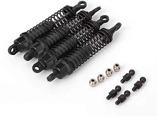 Stoßdämpfer, Kratz- und Schlagfestigkeit, RC Crawler Zubehör, 1:10 Scale Schwarz Vorne und Hinter, for Outdoor Profispieler und Hobbyisten