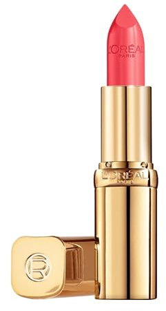 L'Oréal Paris L’Oréal Paris Color Riche Satin 145 L’Adresse, farbintensiver Lippenstift mit Argan-Öl und Vitamin E, pflegt die Lippen, Satin Finish