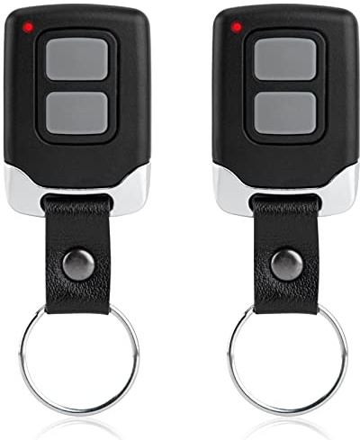 LAWOHO 433,92MHz Garagentor-Fernbedienung Kompatibel mit NOVOFERM NOVOTRON 502 MAX43-2, 504 | Mini-NOVOTRON 522, 524 Design Rolling Code Handsender 2 Stück