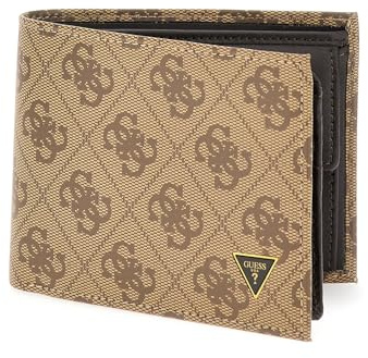GUESS Leder Geldbörse Mito Billfold Coin Wallet Beige