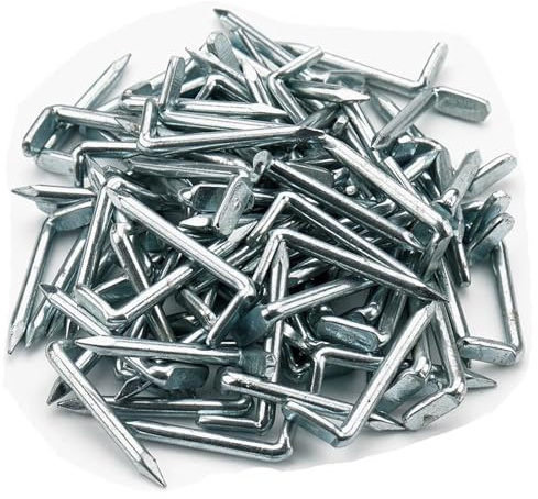 Metal Magery Danish Cord Nails with Loop End L Shaped Nail Pack of 100