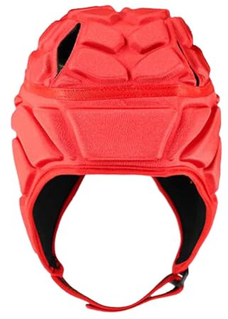 Perfeclan Rugby Helm Kinder, Gepolsterte Kopfbedeckung Rugby Helm Fußball Scrum Cap, Ultraleichter Rugby Kopfschutz Fußball Kopfbedeckung