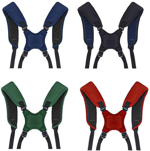 Ziennhu Golftaschengurt, Golftasche Schultergurt Ersatz, Verstellbarer Nylon-Rucksack-Ersatzgurt, wasserdichte Schultergurte Tragegurte im Freien, universelle Golftasche gepolstert für den