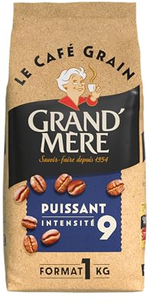 Grand'Mère Puissant Grains de café 1 Kg