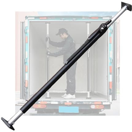 Pickup Truck Bed Pole Cargo Bar,Load Locks Heavy Duty,51.2-74.8 Adjustable Trailers Bed Restraint Bar,440LB Capacity,for Trailers Box Truck Pickup(1300-1680mm,6piece)
