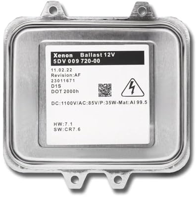 Xenon HID Ballast Compatible Avec Opel Pour Insignia 2008 2009 2010 2011 2012 2013 2014 Voiture Xenon H-ID Ballast De Phare Module D'unité De Commande De Phare 5DV00972000