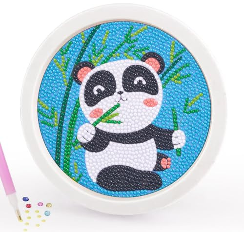 FAYAHAR Diamond Painting Kit, 5D Pintura de Diamante, Kit de Diamond Painting, Pintura Diamante para Niños y Adultos Principiantes, Regalos de Cumpleaños para Niños y Niñas (Estilo A)