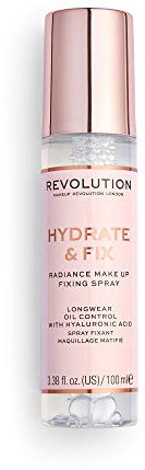 Makeup Revolution, Spray fixateur Hydrate & Définit, 100 ml