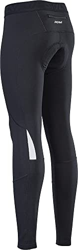 SILVINI RAPONE PAD Fahrradhose Damen lang gepolstert Thermo Radhose Damen lang Radlerhose Damen lang Damen Radlerhose mit Polster MTB Hose Damen lang Winter Radhose Lange Radhose