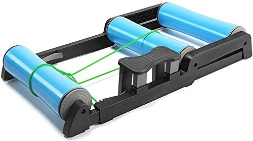 BAtlam Fahrrad-Trainingsplattform, Indoor Mountain/Road Bike Turbo Trainer, Vorderradhalterungen mit einstellbaren Abständen Fahrradteile