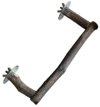 Vogel-Sitzstangen aus Naturholz, U-förmige Stange, Vogelkäfig, Schleifkralle, Spielzeug für Nymphensittiche, Wellensittiche, Wellensittiche, Vogelsitzstangen für Nymphensittiche, Kakadus, Sittiche,