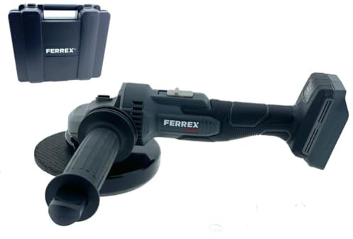 Ferrex Akku Winkelschleifer Akku-Winkelschleifer Flex Akku Flex Akkuflex von Ferrex ohne Akku & Ladegerät