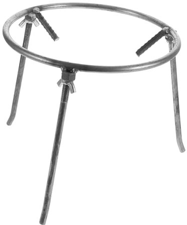 Milisten Outdoor Cooking Tripod Steel Grill Stand Campfire Cooking Tripod for Picnic Hiking and Camping Detachable Design Suitable for