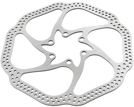 POPETPOP Fahrrad Scheibenbremse Ersatz Bremsscheibe Für Mountain Road Bike Metall Konstruktion Leise Bremsscheibe Hohes Design Sedimente Abfluss Effektives Anhalten Zugbelastung