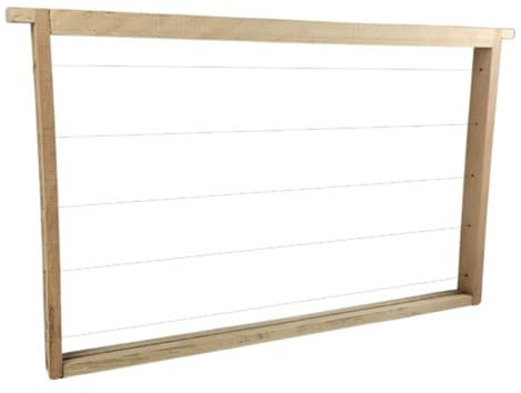 68x Dadant US Brut Rähmchen MODIFIZIERT LINDE mit GERADEN Seiten 482 x 285 mm