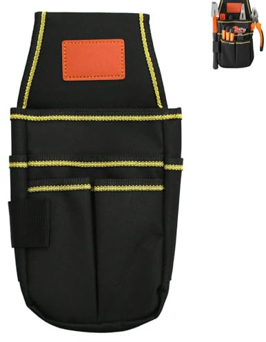 Cintura portautensili da uomo, borsa per attrezzi piccola cintura artigianale, pratico marsupio, attrezzi elettricisti, borsa per falegname elettricisti tecnici