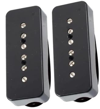 P90 Gitarrenspezifischer Single Coil Tonabnehmer erhältlich in Schwarz/Weiß Elfenbein und Grün Offener Humbucker(BK N and B)