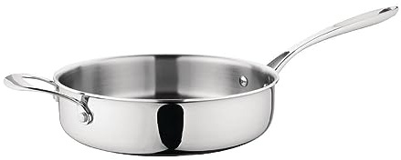Vogue Tri Wall Sauteuse 24cm 12723, Silber, 240mm