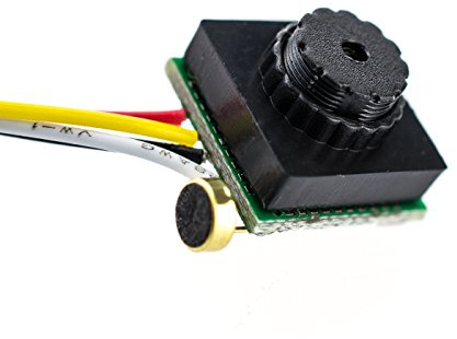 Kobert-Goods Mini Kamera 205-MT 5 Mio Pixel Bullet Camera Pinhole Lochkamera, lichtstark Video und Foto