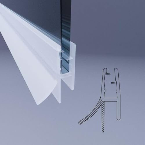Joint pour paroi de douche galbée
