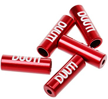 Generic MagiDeal 5tlg./Set Aluminium Endkappen/Endhülsen für Zug, Schaltzug, Schaltseil - Fahrrad Ersatzteile/Fahrrad Zubehör
