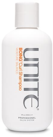 UNITE Hair BOING Curl Shampoo – Sulfate & Sodium Chloride Free Cleanser | Coconut-Enriched for All Curl Types – 8 Fl Oz