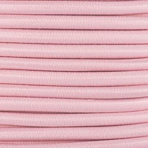 10m Gummikordel - Hutgummi - Rundgummi, hochwertig, extra-stark in 4mm, pink