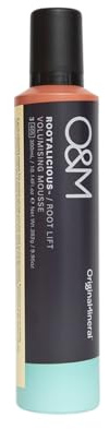 O&M Rootalicious Volumising Mousse (300ml) – Haarschaum für Volumen & Pflege – Schutz & Leichtigkeit ohne Verkleben – Frei von Sulfaten & Silikonen – PETA-zertifiziert, vegan, Made in Australia