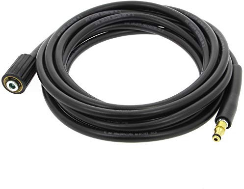 Tuyau haute pression 6m pour Nettoyeur haute pression compatible avec Annovi Reverberi, Black&Decker, Michelin, Sterwins