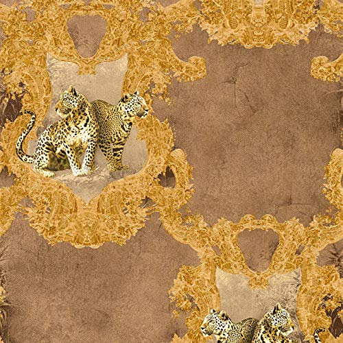 Papier peint intissé baroque Tapisserie 335433 33543-3 A.S. Création Hermitage 10 | Beige/Crème/Marron | Rouleau (10,05 x 0,53 m) = 5,33 m²