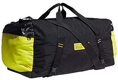 adidas W ID Duffel Sporttasche, für Damen, Schwarz/AMAACI (Mehrfarbig), Einheitsgröße