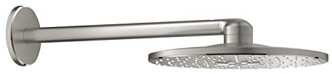 GROHE Rainshower SmartActive | Kopfbrauseset 430 mm, 2 Strahlarten, supersteel | 26475DC0