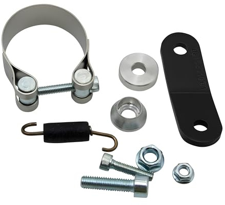 Auspuffhalterung Ersatzteil Set LeoVince Haltesatz Auspuffanlage für Ducati Scrambler Icon 800