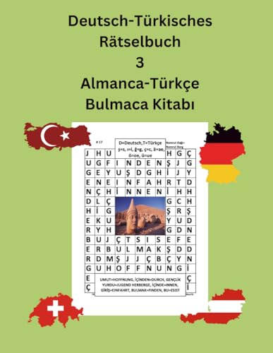 Deutsch-Türkisches Rätselbuch 3 | Türkçe-Almanca Bulmaca Kitabı 3: 100 Bulmaca ve cevapları | 100 Rätsel und antworten