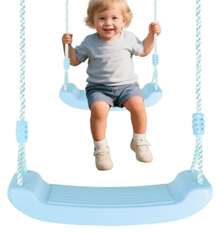 Schaukelsitz für Erwachsene, robuster Schaukelsitz | Schaukel mit verstellbarem Seil | Robuster, rostfreier und Rutschfester Sitz zum Aufhängen für Kinder und Erwachsene, Hinterhof, Terrasse, Garten