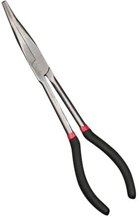 Long Reach Pluces - Long Pliers | Extra Long Needle Nose Pliers | Long Reach Nose Prugne | Carbon Steel Nose Tip with Multi-Joint | Multifunction Repair Tools