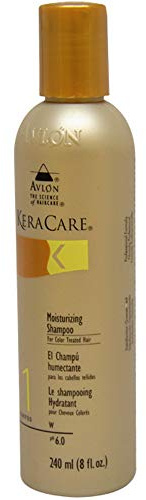 KeraCare fuktgivande schampo färgbehandlat 8 oz/240 ml